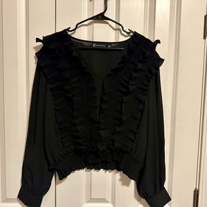 New York and Co. True Black Blouse. Size XL